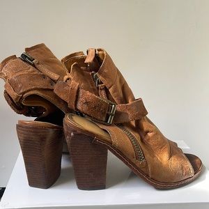 Dolce Vita Brown Leather Booties